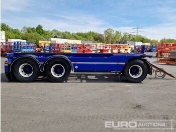 Шасси прицеп Tri Axle Container Trailer: фото 5