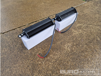 Оборудование для мастерских Unused 7" 60W LED Light Bar, Mounting Brackets, IP68 Waterproof (2 of): фото 2