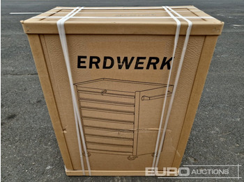 Оборудование для мастерских Unused ERDWERK ER7 Tool Cabinet, 7 Drawers, including Tools: фото 2