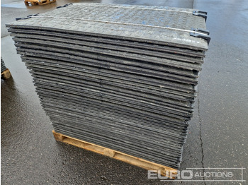 Строительное оборудование Unused Pallet of Plastic Connectable Road Plates, 1200x800x28mm, 22kg per Plate (35 of): фото 4 Строительное оборудование Unused Pallet of Plastic Connectable Road Plates, 1200x800x28mm, 22kg per Plate (35 of): фото 4