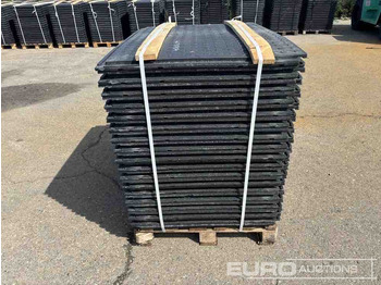 Строительное оборудование Pallet of Plastic Connectable Road Plates, 1200x800x28mm, 22kg per Plate (35 of): фото 3