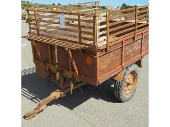 Прицеп бортовой/ Платформа Single Axle Drop Side Trailer: фото 1