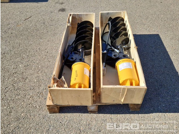 Новый Бур для Мини-экскаваторов Unused KV200 Auger to suit Mini Excavator (2 of) / Ahoyador (2 of): фото 4