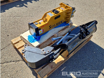 Новый Ковш Unused Set of 30" Ditching, 8" Digging Bucket, Hydraulic Breaker to suit JPC Excavator / Conjunto Cazos de 800mm y 200mm y Martillo Solmek HM-150para Excavadora JPC: фото 5