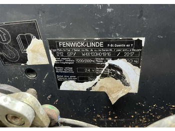 Штабелер Linde D12SP: фото 4 Штабелер Linde D12SP: фото 4