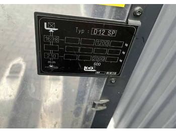 Штабелер Linde D12SP: фото 5 Штабелер Linde D12SP: фото 5