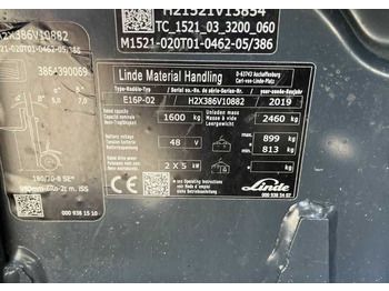 Электропогрузчик Linde E16P-02: фото 4