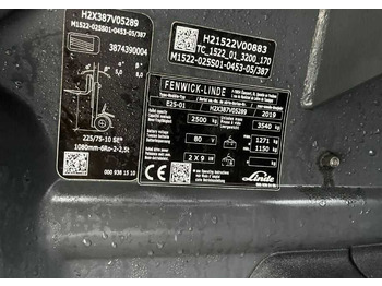 Электропогрузчик Linde E25-01: фото 4