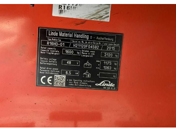 Ричтрак Linde R16HD-01: фото 4