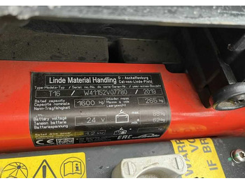Тележка Linde T16: фото 4 Тележка Linde T16: фото 4