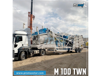 Новый Бетонный завод PROMAX MOBILE CONCRETE BATCHING PLANT M100-TWN (100m3/h): фото 5 Новый Бетонный завод PROMAX MOBILE CONCRETE BATCHING PLANT M100-TWN (100m3/h): фото 5