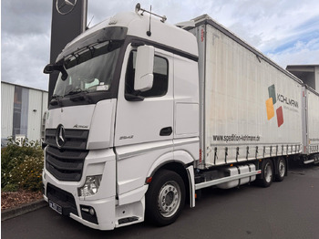 Тентованный грузовик Mercedes-Benz Actros 2542 LnR 6x2 Retarder Standklima: фото 4