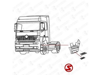 Новый Боковая подножка для Грузовиков Mercedes-Benz Trede axor links rechts: фото 2 Новый Боковая подножка для Грузовиков Mercedes-Benz Trede axor links rechts: фото 2
