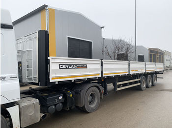 Новый Полуприцеп бортовой/ Платформа CEYLAN 3 AXLES FLAT BED 2019: фото 1