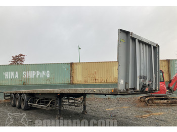Полуприцеп бортовой/ Платформа SREM TRAILOR Flatbed: фото 1