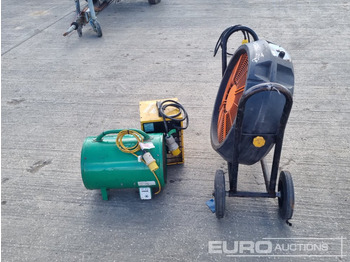Строительное оборудование 110Volt Fan Heater (2 of), 110Volt Industrial Fan: фото 2