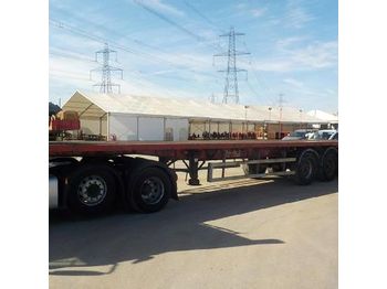 Тентованный прицеп 2004 SDC Tri Axle Flat Bed Trailer: фото 1