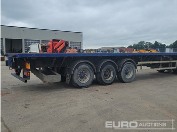 Полуприцеп бортовой/ Платформа 2007 SDC Trailer Tri Axle Extendable Flatbed Trailer, Twist Locks, Rear Steer: фото 5