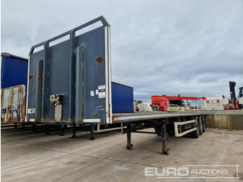 Полуприцеп бортовой/ Платформа 2013 SDC 45' Tri Axle Flat Trailer: фото 1