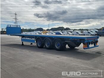 Прицеп бортовой/ Платформа Dennison Trailers Tri Axle Flat Bed Trailer: фото 3 Прицеп бортовой/ Платформа Dennison Trailers Tri Axle Flat Bed Trailer: фото 3