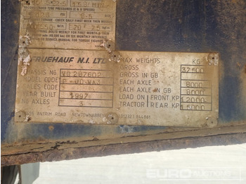 Тентованный полуприцеп FRUEHAUF