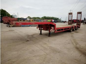 Низкорамный полуприцеп Nooteboom Tri-Axle Step Frame Low Loader Trailer, Ramps: фото 1