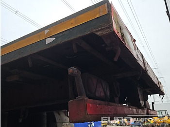 Полуприцеп бортовой/ Платформа SDC Tri Axle Step Frame Flat Bed Trailer: фото 5