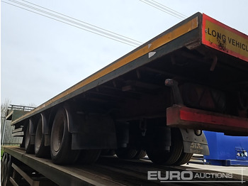 Полуприцеп бортовой/ Платформа SDC Tri Axle Step Frame Flat Bed Trailer: фото 4