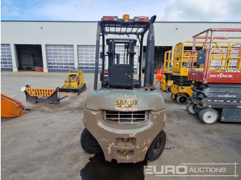 Дизельный погрузчик Samuk Diesel Forklift, 2 Stage Mast, Side Shift (No Steering & Hydraulic Leak): фото 4