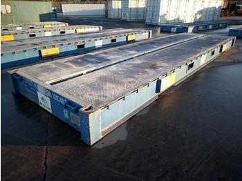 Сменный кузов/ Контейнер 30' Flat Rack Container Bridge: фото 1