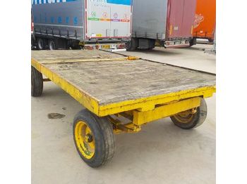 Прицеп бортовой/ Платформа Twin Axle Turn Table Trailer: фото 1