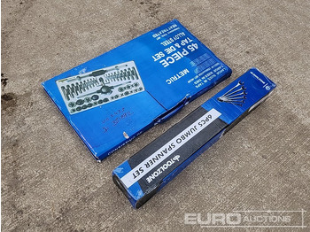 Оборудование для мастерских Unused 6Pc Jumbo Spanner Set & 45Pc Tap & Die Set (2 of): фото 3 Оборудование для мастерских Unused 6Pc Jumbo Spanner Set & 45Pc Tap & Die Set (2 of): фото 3