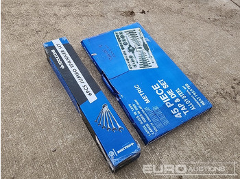 Оборудование для мастерских Unused 6Pc Jumbo Spanner Set & 45Pc Tap & Die Set (2 of): фото 2 Оборудование для мастерских Unused 6Pc Jumbo Spanner Set & 45Pc Tap & Die Set (2 of): фото 2