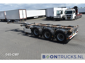 Полуприцеп-контейнеровоз/ Сменный кузов D-Tec FLEXITRAILER | 2x20-30-40-45ft HC * 2x EXTENDABLE * LIFT AXLE * NL TRAILER: фото 3