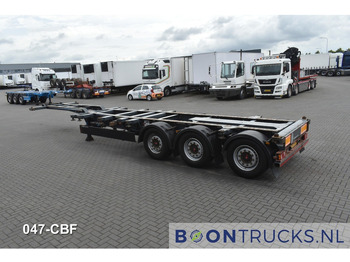 Полуприцеп-контейнеровоз/ Сменный кузов Kögel PORT 40 SIMPLEX 20 | 2x20-30-40ft HC * EXTENDABLE REAR * NL TRAILER: фото 3