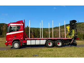 Лесовоз, Автоманипулятор SCANIA R520 XT: фото 3