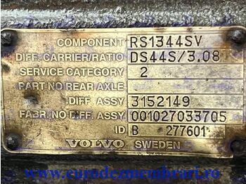 Дифференциал для Грузовиков DIFERENTIAL VOLVO R=3.08: фото 3 Дифференциал для Грузовиков DIFERENTIAL VOLVO R=3.08: фото 3