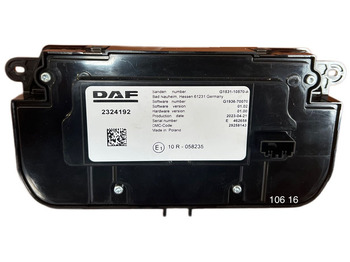 Приборная панель DAF 2023: фото 2 Приборная панель DAF 2023: фото 2