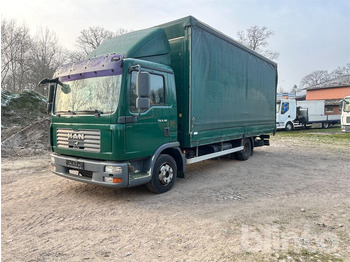 Тентованный грузовик MAN TGL 8.180