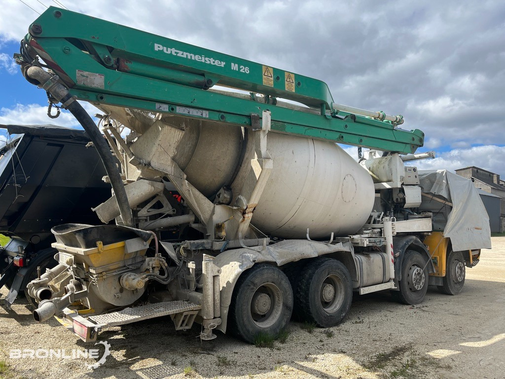 2003 MERCEDES-BENZ ACTROS 3240B 8X4/4 Mixer - Автобетоносмеситель: фото 2 2003 MERCEDES-BENZ ACTROS 3240B 8X4/4 Mixer - Автобетоносмеситель: фото 2