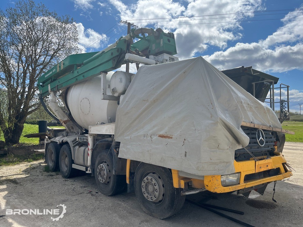 2003 MERCEDES-BENZ ACTROS 3240B 8X4/4 Mixer - Автобетоносмеситель: фото 1 2003 MERCEDES-BENZ ACTROS 3240B 8X4/4 Mixer - Автобетоносмеситель: фото 1