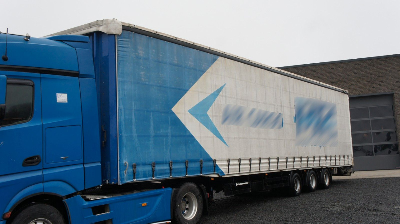 Kotschenreuther SPM 324 Roller Bed Air Doppelbereifung BPW Mega - Тентованный полуприцеп: фото 1 Kotschenreuther SPM 324 Roller Bed Air Doppelbereifung BPW Mega - Тентованный полуприцеп: фото 1