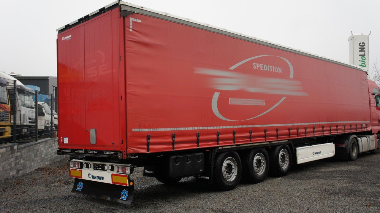 Krone SD Pritsche + Plane Liftachse - Тентованный полуприцеп: фото 2 Krone SD Pritsche + Plane Liftachse - Тентованный полуприцеп: фото 2
