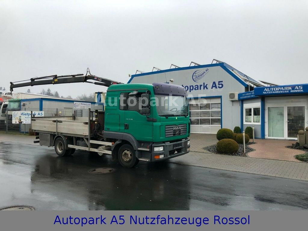 MAN TGL 8.180 4x2 Kran Hiab Tempomat - Малотоннажный бортовой грузовик: фото 1 MAN TGL 8.180 4x2 Kran Hiab Tempomat - Малотоннажный бортовой грузовик: фото 1