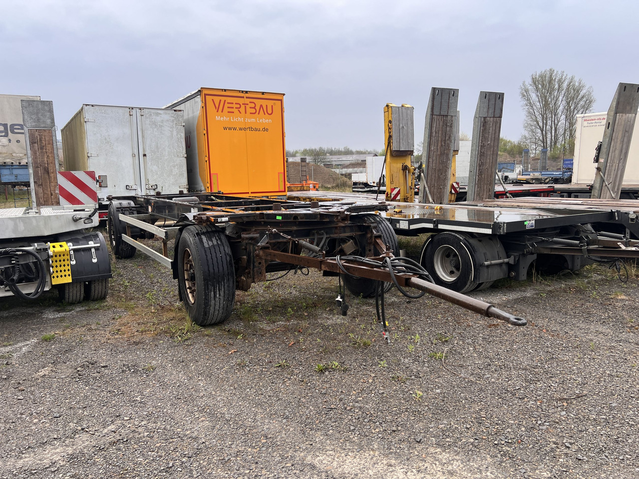 KRONE DB07CLNF 2 Achs Wechselanhänger BDF - Прицеп-контейнеровоз/ Сменный кузов: фото 3 KRONE DB07CLNF 2 Achs Wechselanhänger BDF - Прицеп-контейнеровоз/ Сменный кузов: фото 3