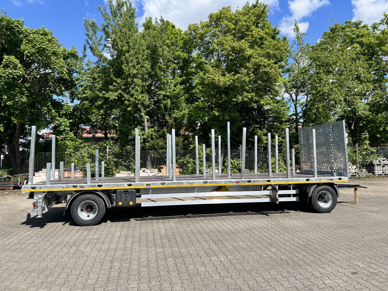 Möslein T 2 Plato 7,60 m 2 Achs Jumbo- Plato- Anhänger - Прицеп бортовой/ Платформа: фото 4 Möslein T 2 Plato 7,60 m 2 Achs Jumbo- Plato- Anhänger - Прицеп бортовой/ Платформа: фото 4