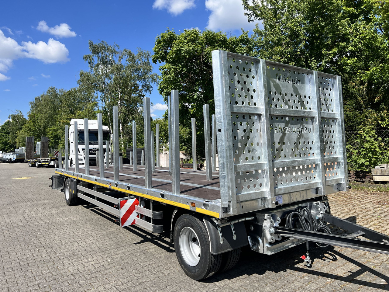 Möslein T 2 Plato 8,6m 2 Achs Jumbo- Plato- Anhänger - Прицеп бортовой/ Платформа: фото 3 Möslein T 2 Plato 8,6m 2 Achs Jumbo- Plato- Anhänger - Прицеп бортовой/ Платформа: фото 3