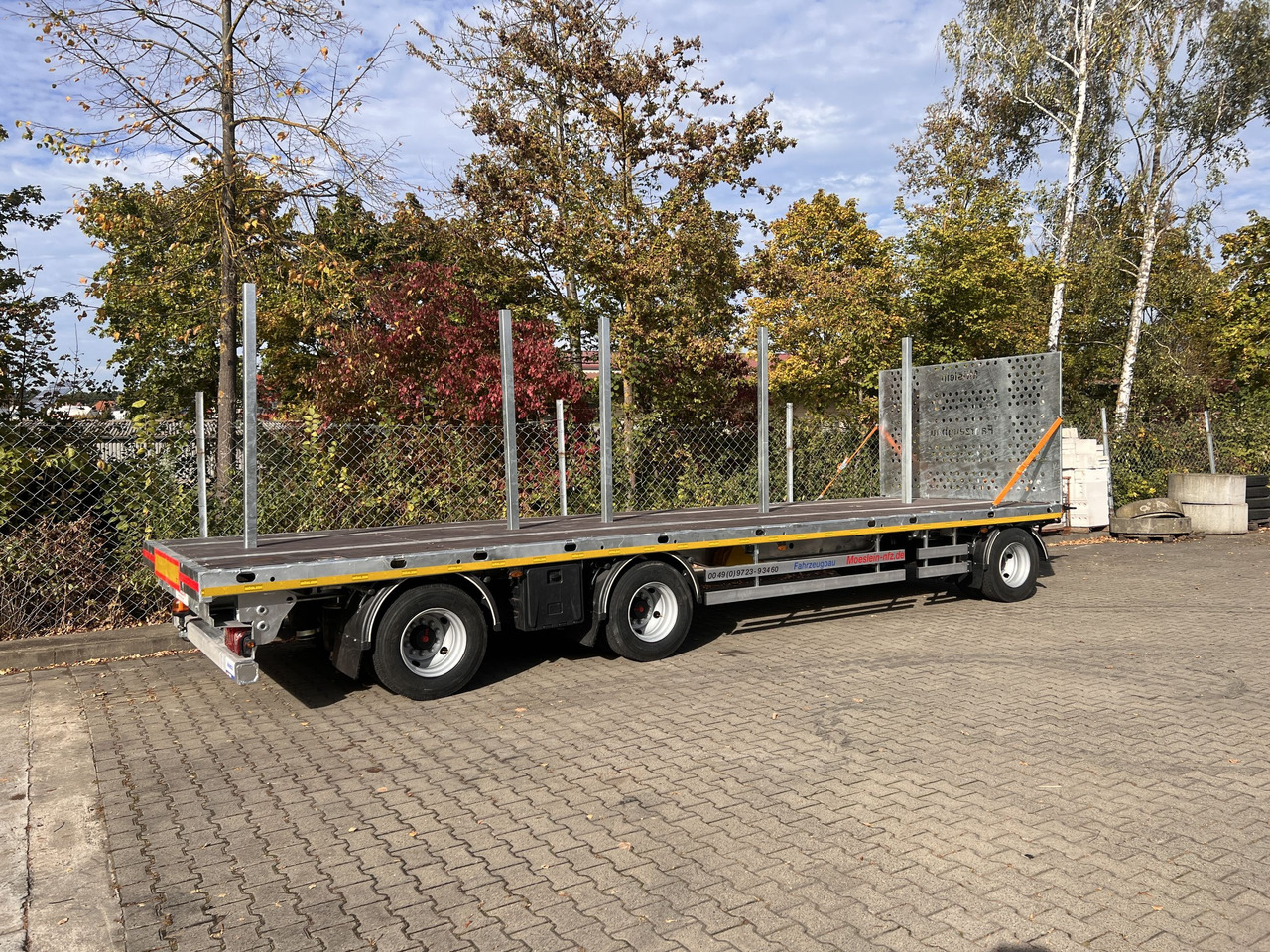 Möslein T 3 Plato 10,5 m 3 Achs Jumbo- Plato- Anhänger 10,50 m, Mega - Прицеп бортовой/ Платформа: фото 3 Möslein T 3 Plato 10,5 m 3 Achs Jumbo- Plato- Anhänger 10,50 m, Mega - Прицеп бортовой/ Платформа: фото 3