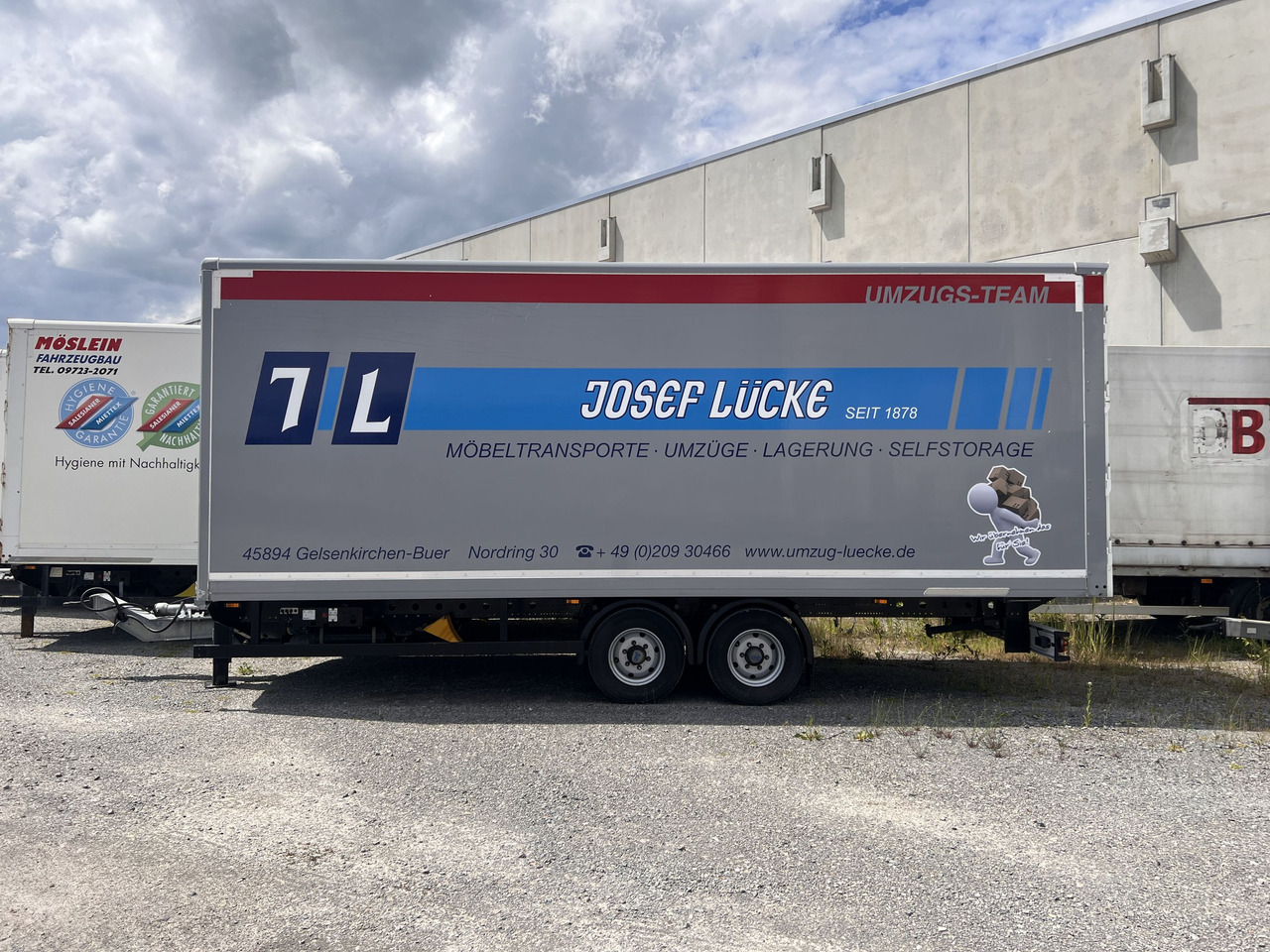 Möslein TKO 105 Schwebheim Tandem- Möbel Koffer- Anhänger - Прицеп-фургон: фото 1 Möslein TKO 105 Schwebheim Tandem- Möbel Koffer- Anhänger - Прицеп-фургон: фото 1