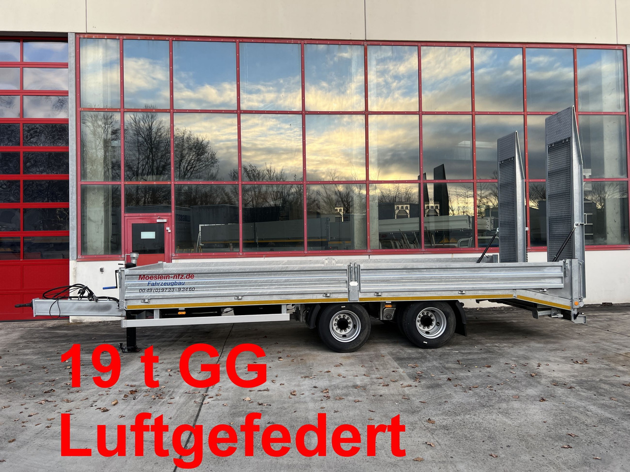 Möslein TTO 19 19 t Tandemtieflader,Neufahrzeug - Низкорамный прицеп: фото 1 Möslein TTO 19 19 t Tandemtieflader,Neufahrzeug - Низкорамный прицеп: фото 1